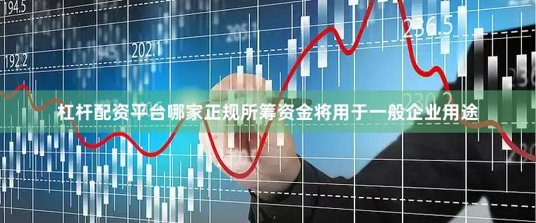 杠杆配资平台哪家正规所筹资金将用于一般企业用途