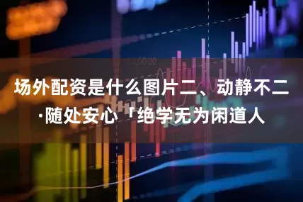 场外配资是什么图片二、动静不二·随处安心「绝学无为闲道人